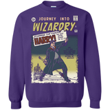 Sweatshirts Purple / Small Journey into Wizardry Crewneck Sweatshirt