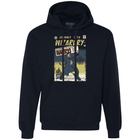 Sweatshirts Navy / Small Journey into Wizardry Premium Fleece Hoodie