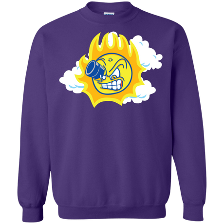 Sweatshirts Purple / S Journey To The Angry Sun Crewneck Sweatshirt