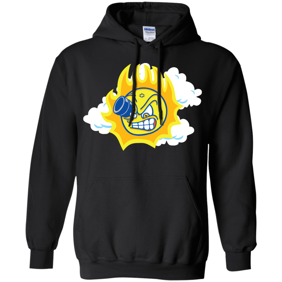 Sweatshirts Black / S Journey To The Angry Sun Pullover Hoodie