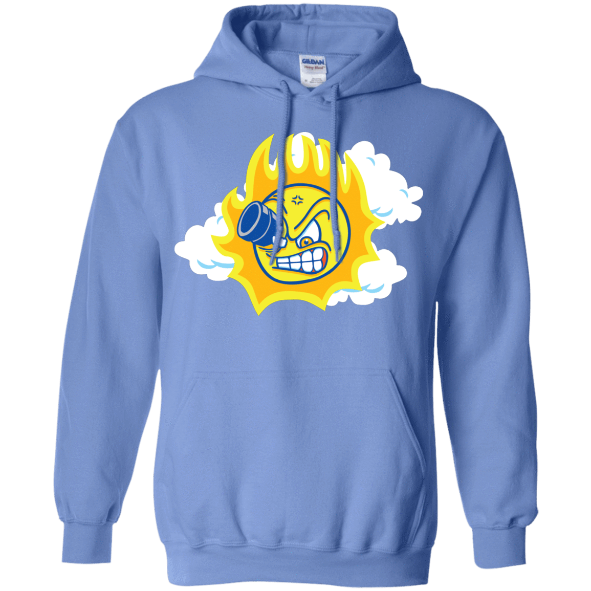 Sweatshirts Carolina Blue / S Journey To The Angry Sun Pullover Hoodie