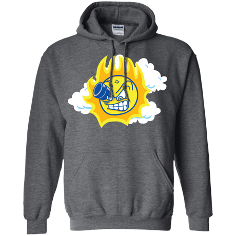 Sweatshirts Dark Heather / S Journey To The Angry Sun Pullover Hoodie