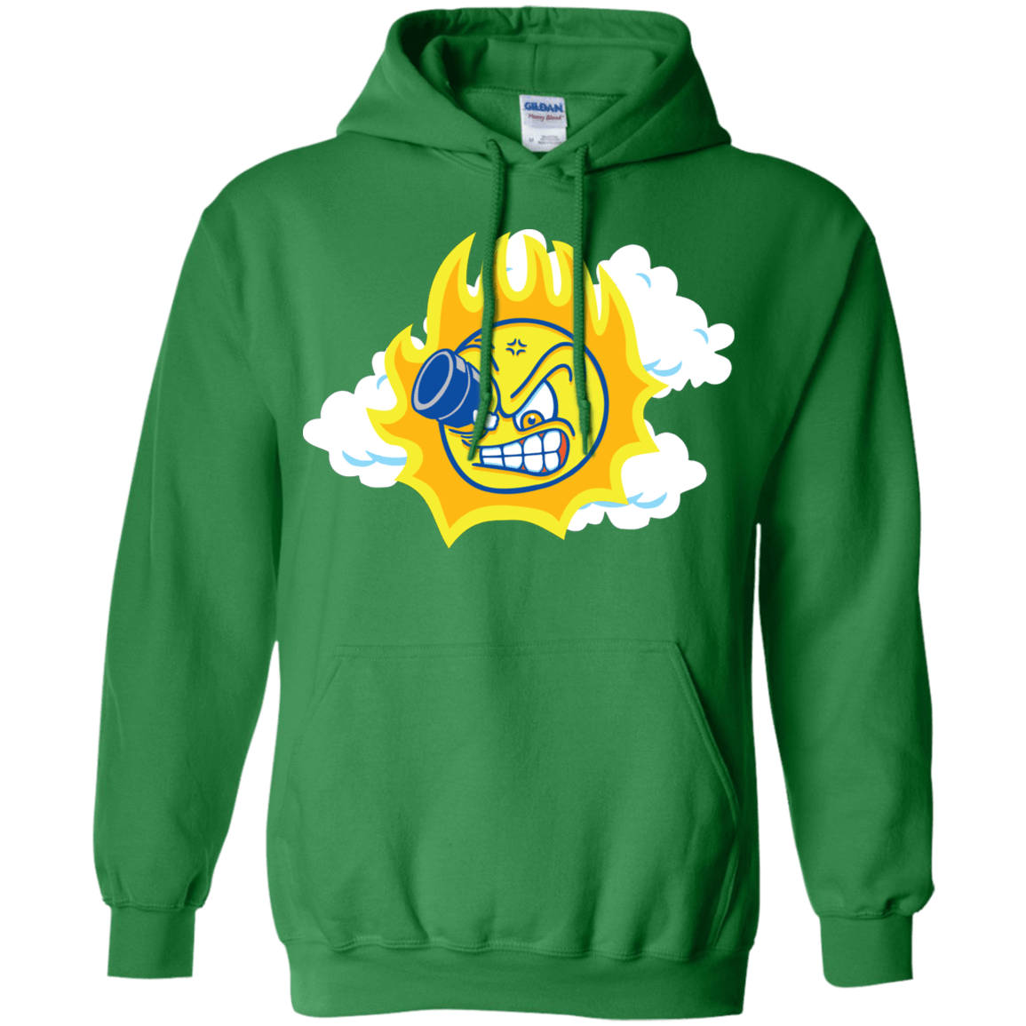 Sweatshirts Irish Green / S Journey To The Angry Sun Pullover Hoodie