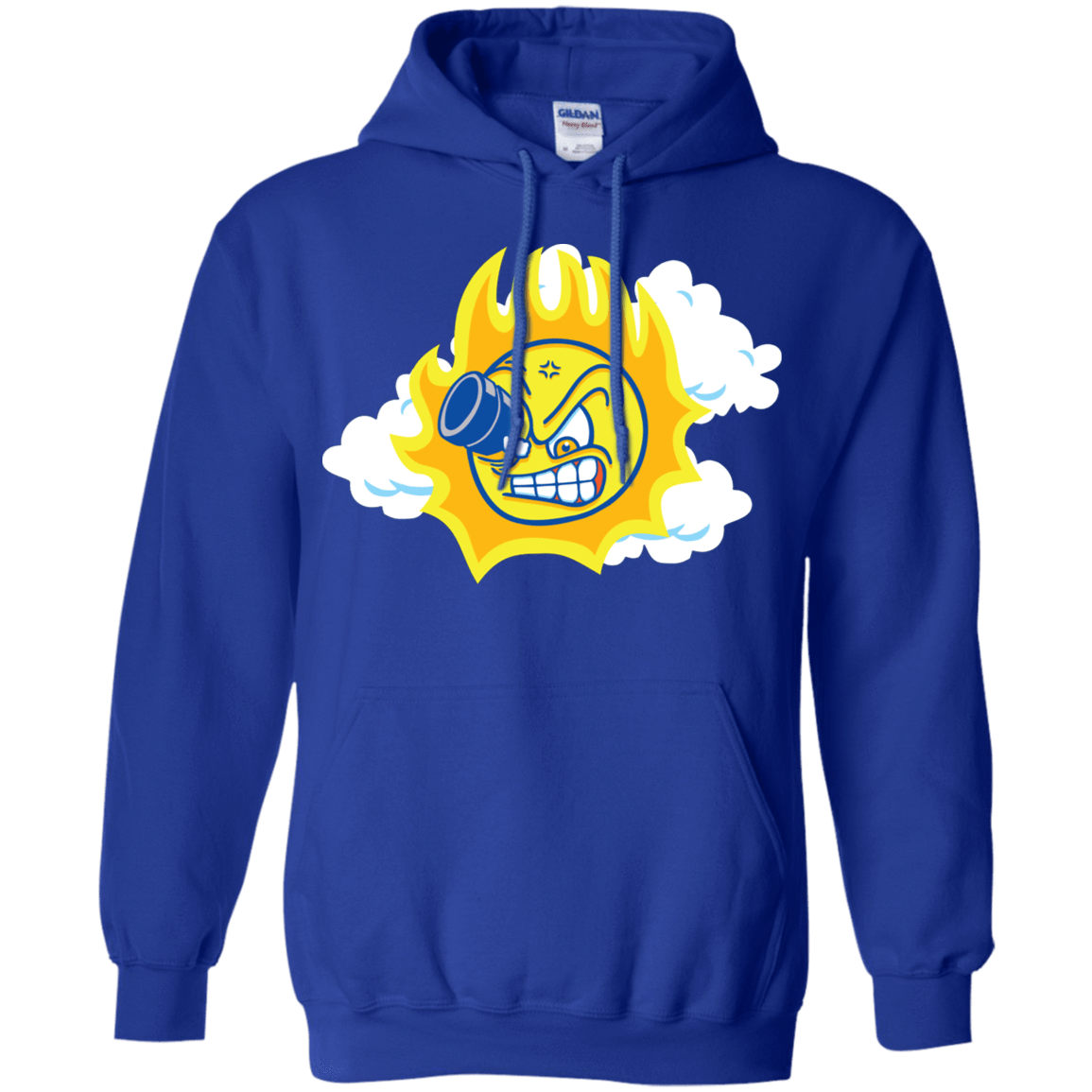 Sweatshirts Royal / S Journey To The Angry Sun Pullover Hoodie