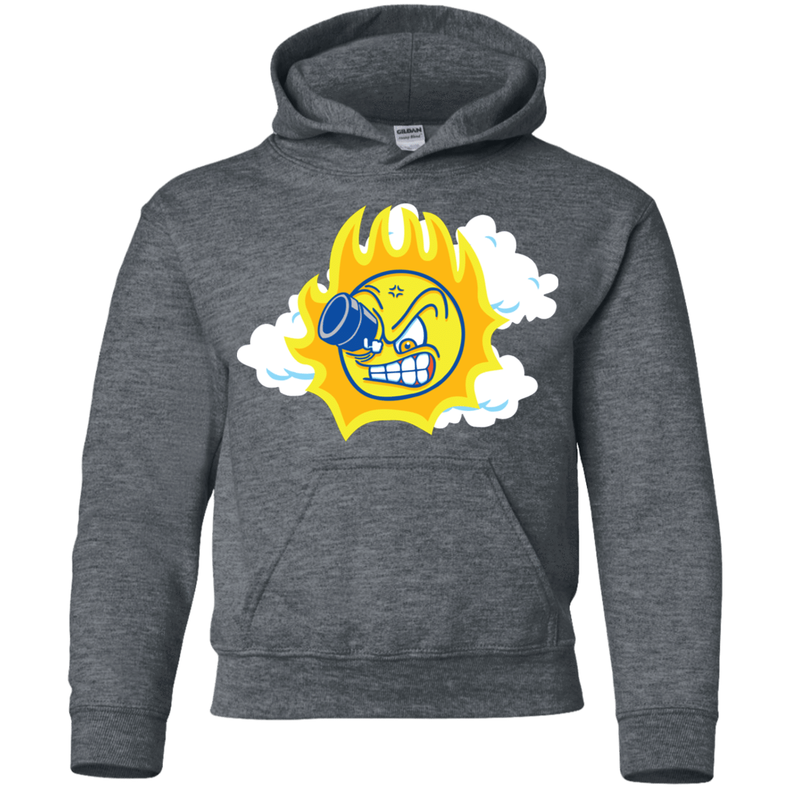 Sweatshirts Dark Heather / YS Journey To The Angry Sun Youth Hoodie