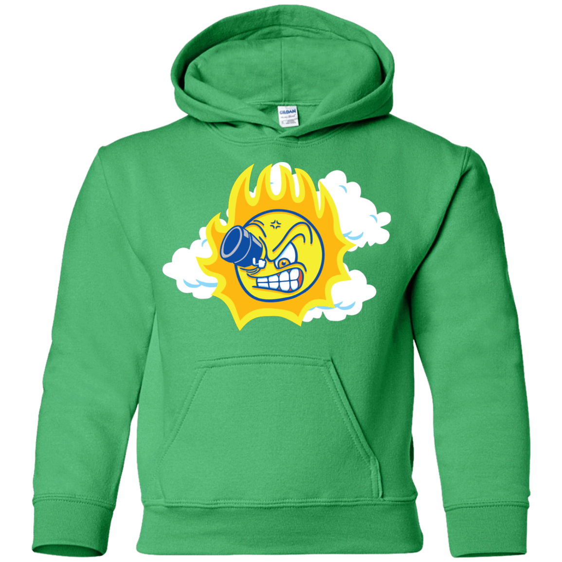 Sweatshirts Irish Green / YS Journey To The Angry Sun Youth Hoodie