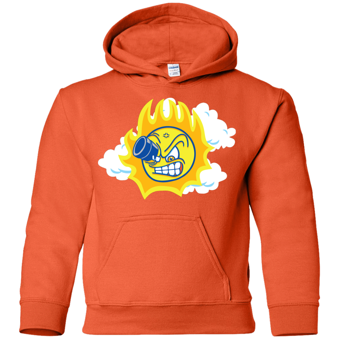 Sweatshirts Orange / YS Journey To The Angry Sun Youth Hoodie