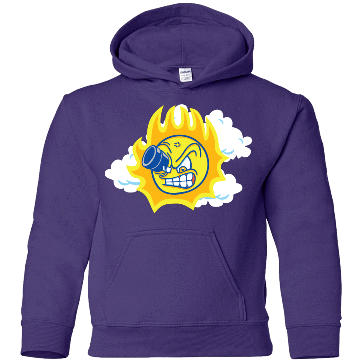 Sweatshirts Purple / YS Journey To The Angry Sun Youth Hoodie