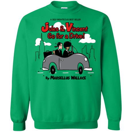 Sweatshirts Irish Green / Small Jules n Vincent Crewneck Sweatshirt