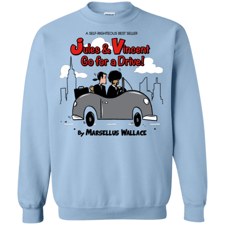 Sweatshirts Light Blue / Small Jules n Vincent Crewneck Sweatshirt