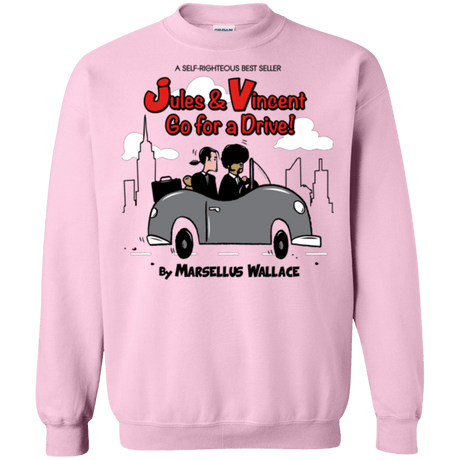 Sweatshirts Light Pink / Small Jules n Vincent Crewneck Sweatshirt