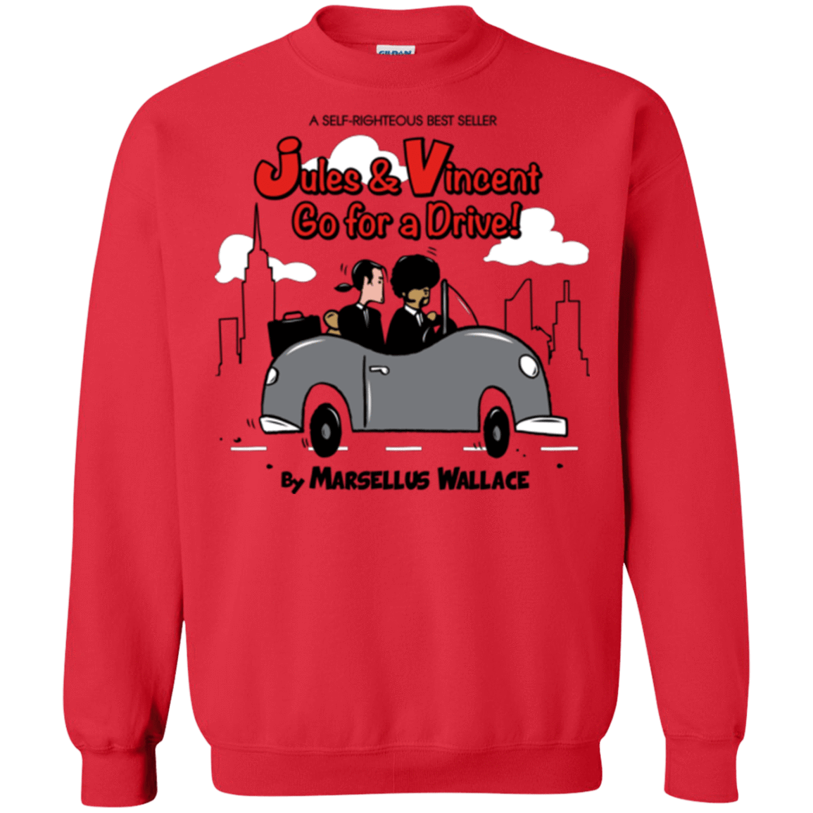 Sweatshirts Red / Small Jules n Vincent Crewneck Sweatshirt
