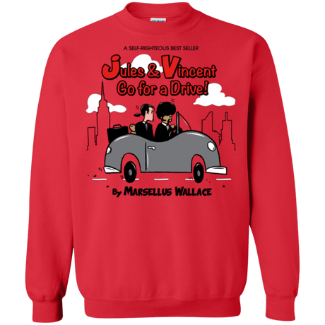 Sweatshirts Red / Small Jules n Vincent Crewneck Sweatshirt