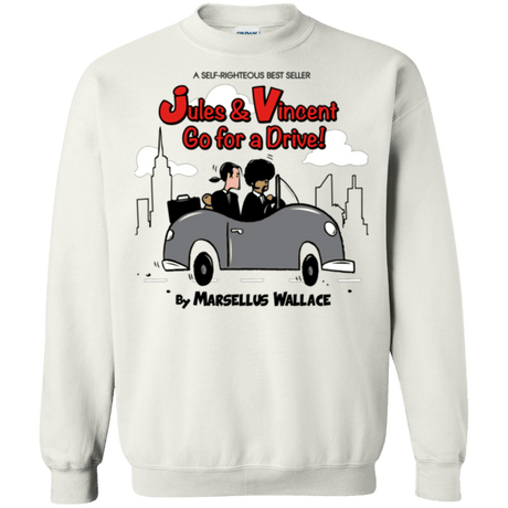 Sweatshirts White / Small Jules n Vincent Crewneck Sweatshirt