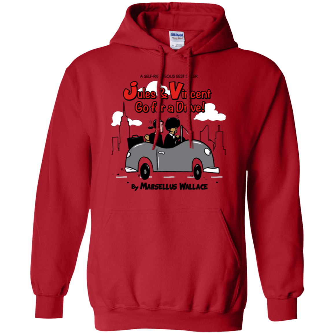 Sweatshirts Red / Small Jules n Vincent Pullover Hoodie