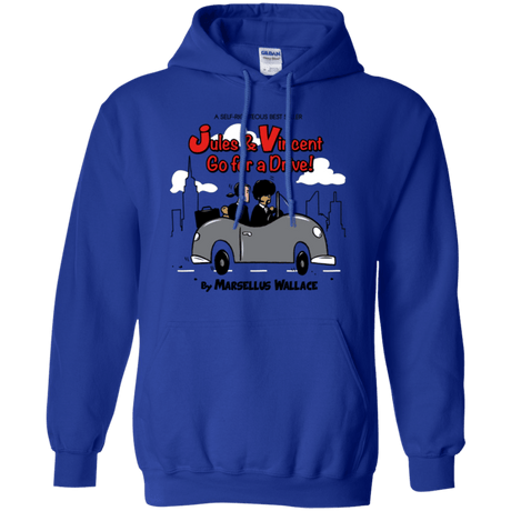 Sweatshirts Royal / Small Jules n Vincent Pullover Hoodie
