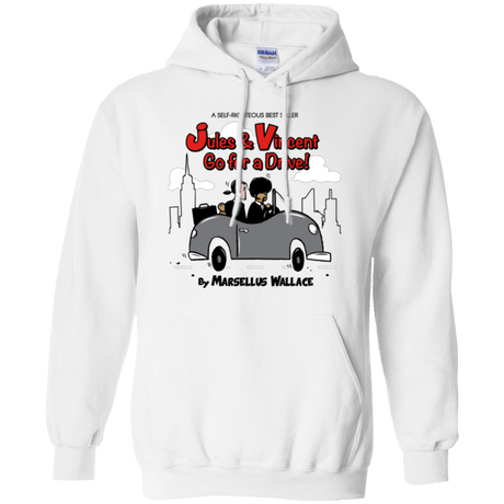 Sweatshirts White / Small Jules n Vincent Pullover Hoodie