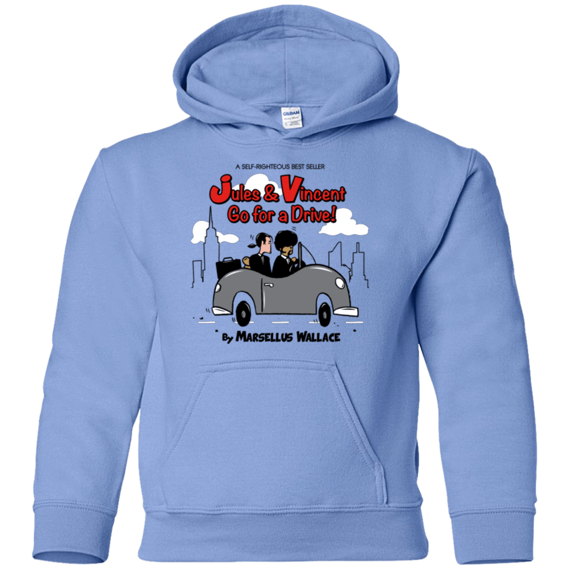 Sweatshirts Carolina Blue / YS Jules n Vincent Youth Hoodie