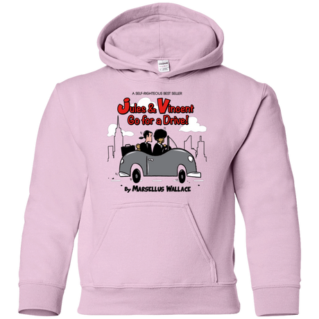 Sweatshirts Light Pink / YS Jules n Vincent Youth Hoodie