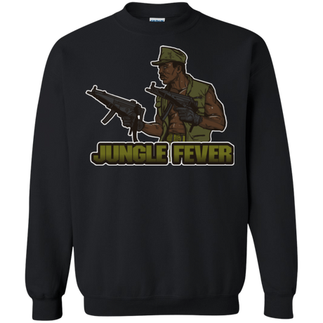 Sweatshirts Black / Small Jungle Fever Crewneck Sweatshirt