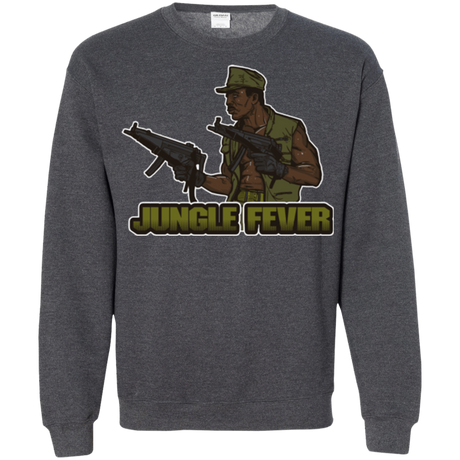 Sweatshirts Dark Heather / Small Jungle Fever Crewneck Sweatshirt