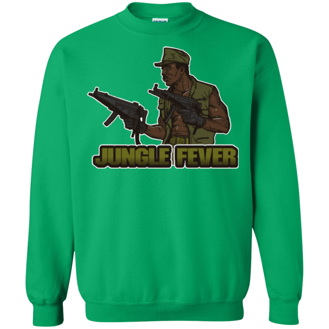 Sweatshirts Irish Green / Small Jungle Fever Crewneck Sweatshirt