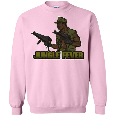 Sweatshirts Light Pink / Small Jungle Fever Crewneck Sweatshirt
