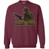 Sweatshirts Maroon / Small Jungle Fever Crewneck Sweatshirt