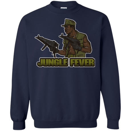 Sweatshirts Navy / Small Jungle Fever Crewneck Sweatshirt