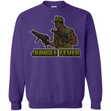 Sweatshirts Purple / Small Jungle Fever Crewneck Sweatshirt