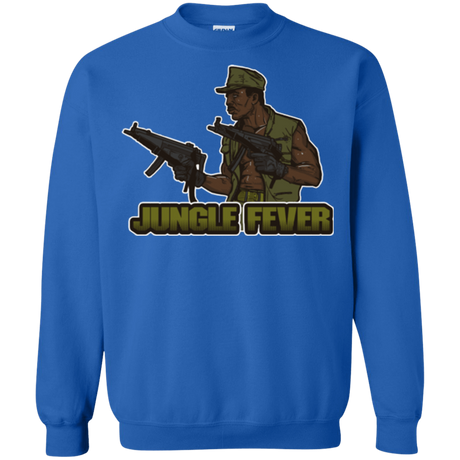 Sweatshirts Royal / Small Jungle Fever Crewneck Sweatshirt