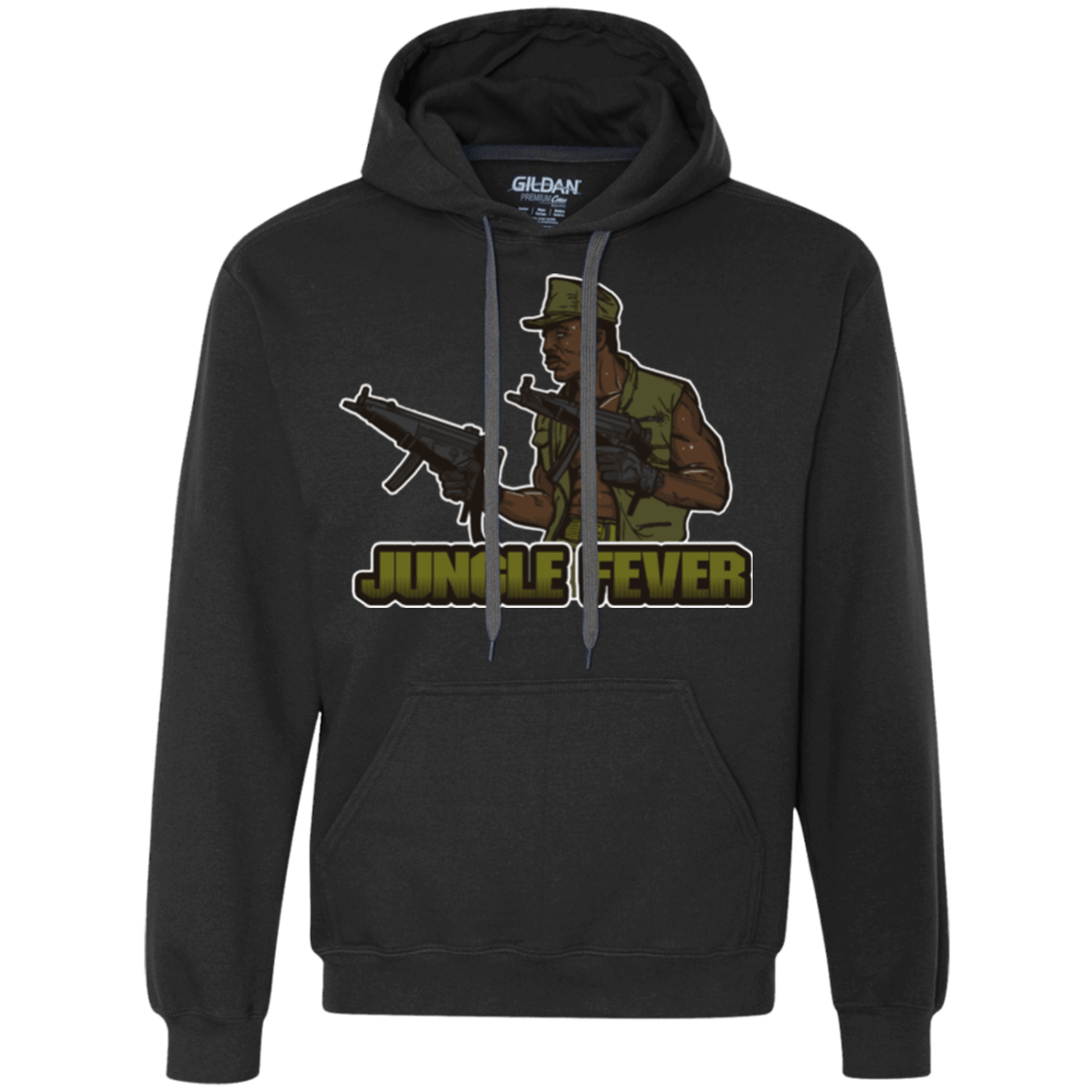 Sweatshirts Black / Small Jungle Fever Premium Fleece Hoodie