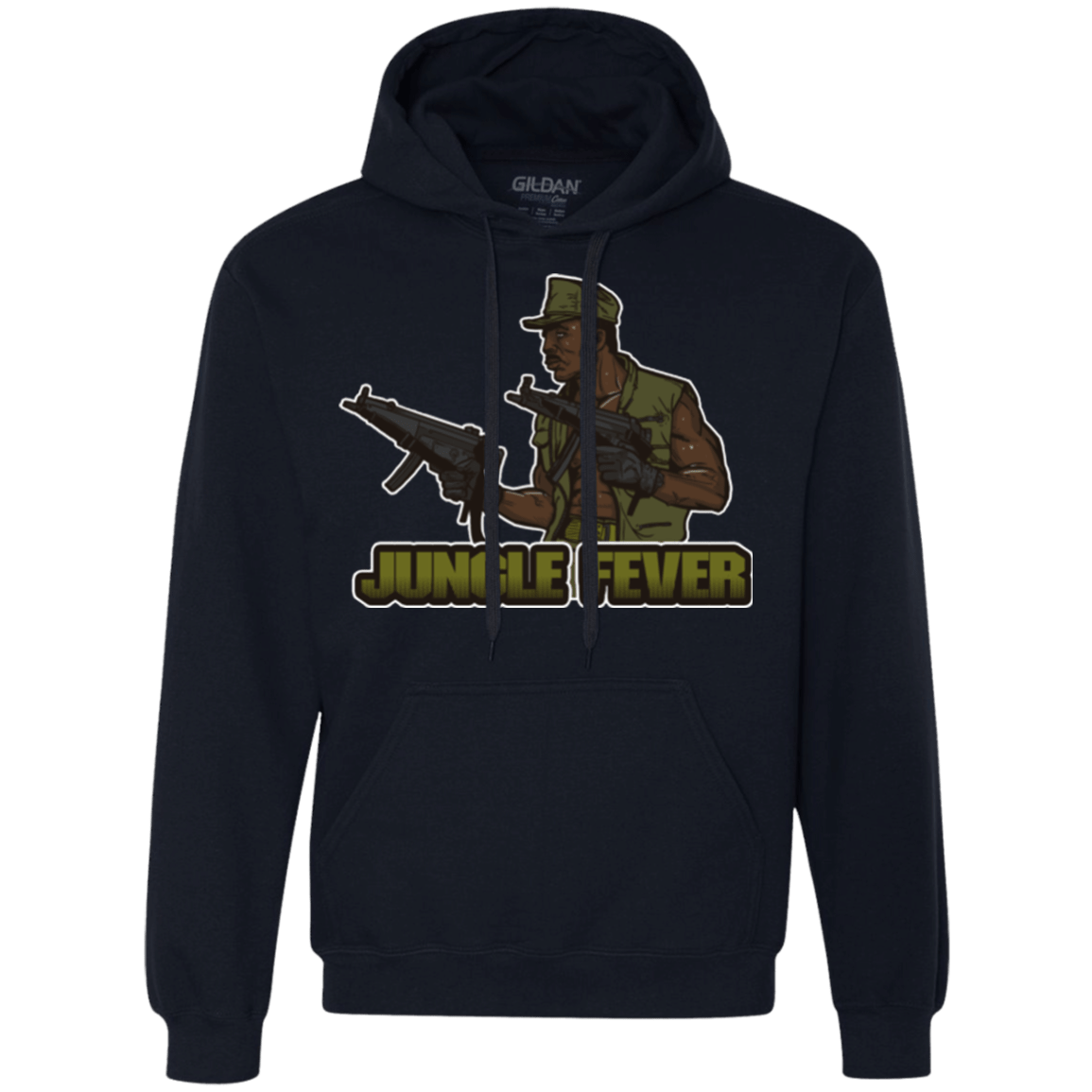 Sweatshirts Navy / Small Jungle Fever Premium Fleece Hoodie
