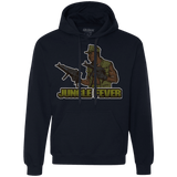 Sweatshirts Navy / Small Jungle Fever Premium Fleece Hoodie