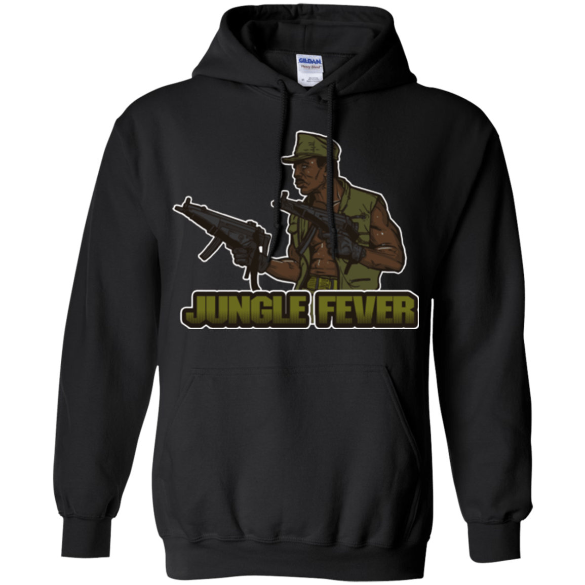 Sweatshirts Black / Small Jungle Fever Pullover Hoodie