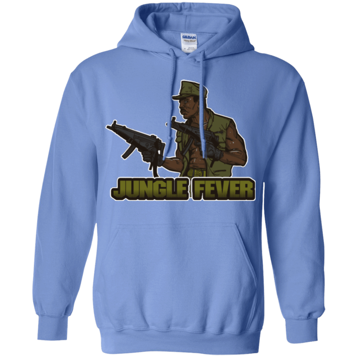 Sweatshirts Carolina Blue / Small Jungle Fever Pullover Hoodie