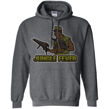Sweatshirts Dark Heather / Small Jungle Fever Pullover Hoodie