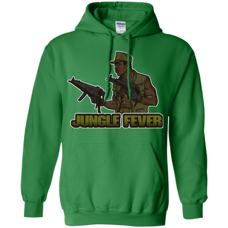 Sweatshirts Irish Green / Small Jungle Fever Pullover Hoodie