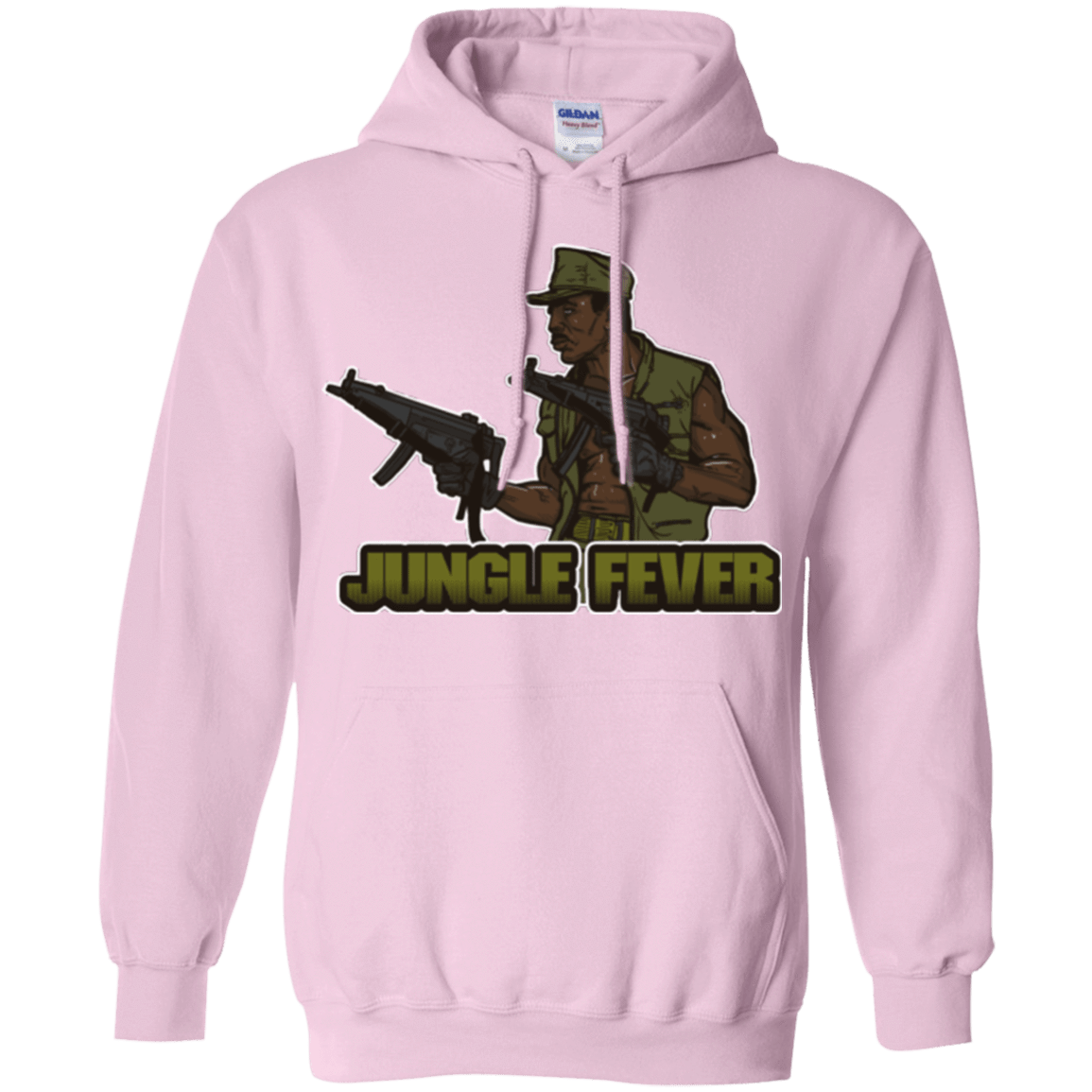 Sweatshirts Light Pink / Small Jungle Fever Pullover Hoodie