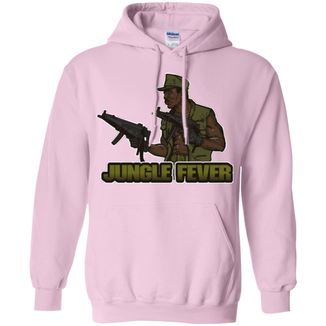 Sweatshirts Light Pink / Small Jungle Fever Pullover Hoodie