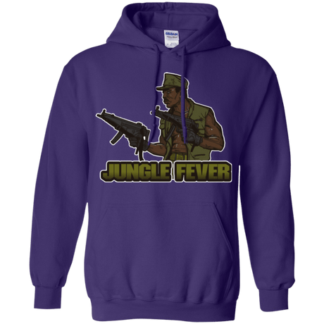 Sweatshirts Purple / Small Jungle Fever Pullover Hoodie