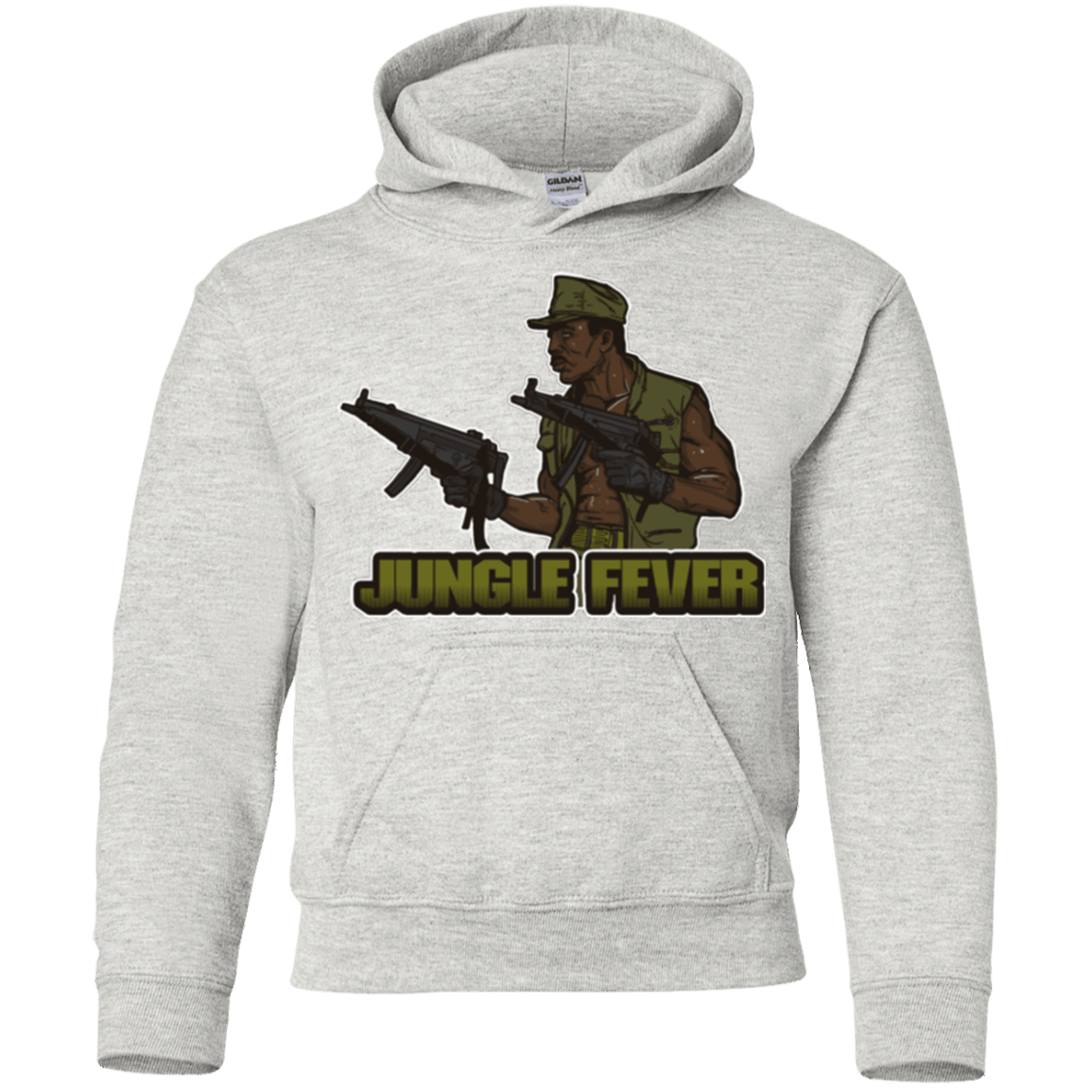 Sweatshirts Ash / YS Jungle Fever Youth Hoodie