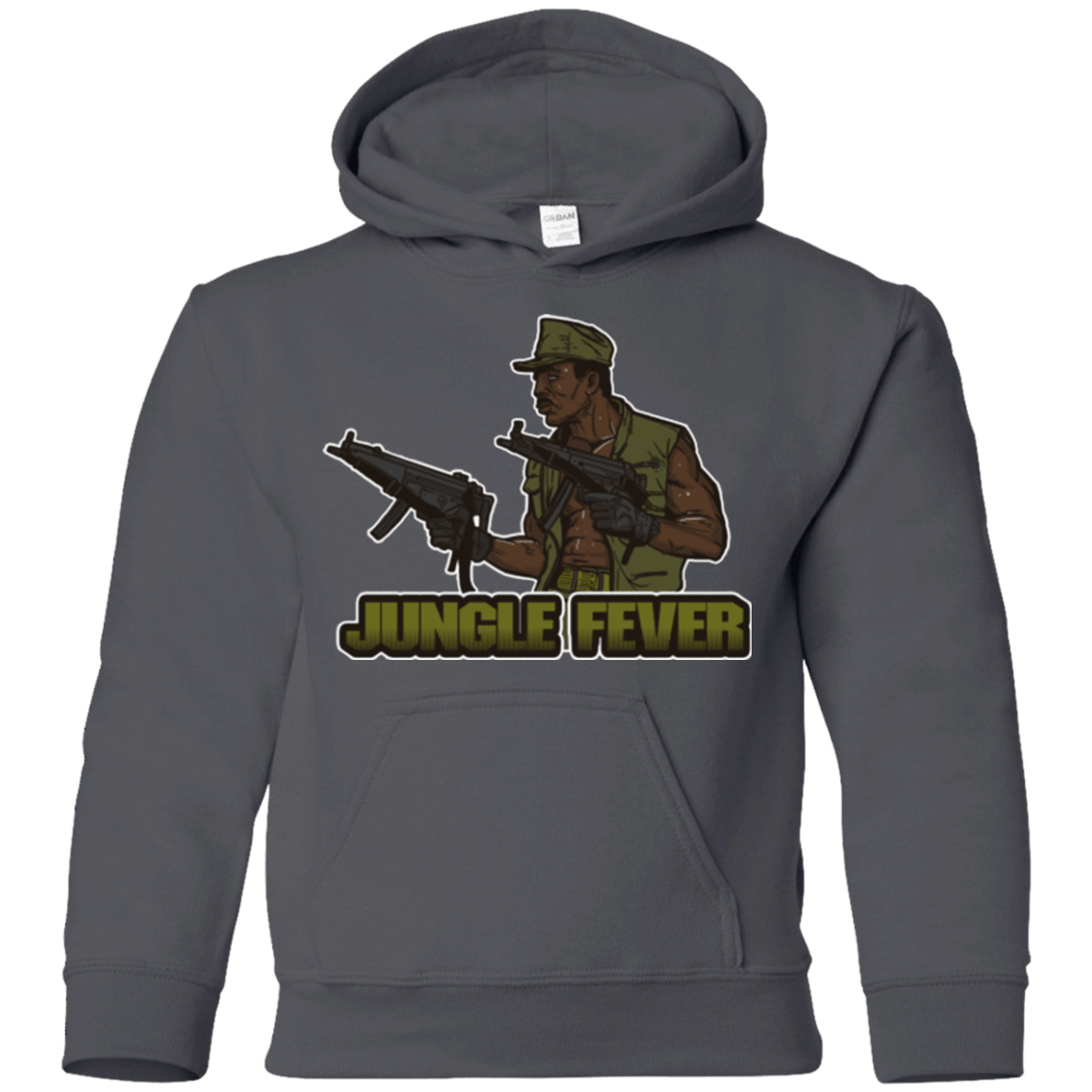 Sweatshirts Charcoal / YS Jungle Fever Youth Hoodie