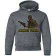 Sweatshirts Dark Heather / YS Jungle Fever Youth Hoodie