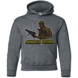Sweatshirts Dark Heather / YS Jungle Fever Youth Hoodie