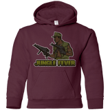 Sweatshirts Maroon / YS Jungle Fever Youth Hoodie