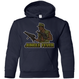 Sweatshirts Navy / YS Jungle Fever Youth Hoodie
