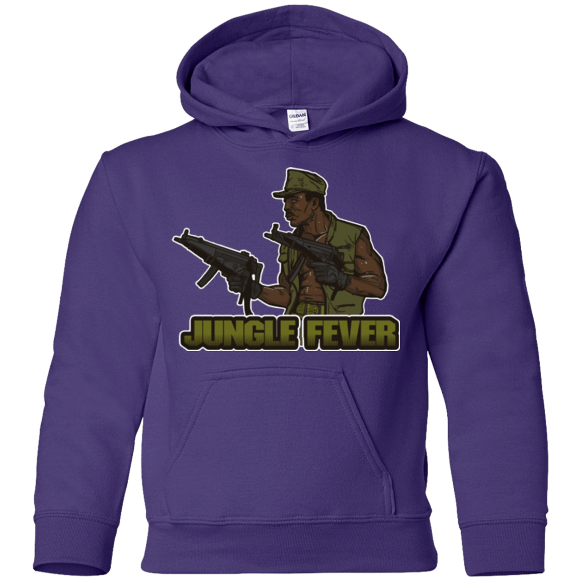Sweatshirts Purple / YS Jungle Fever Youth Hoodie