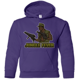 Sweatshirts Purple / YS Jungle Fever Youth Hoodie