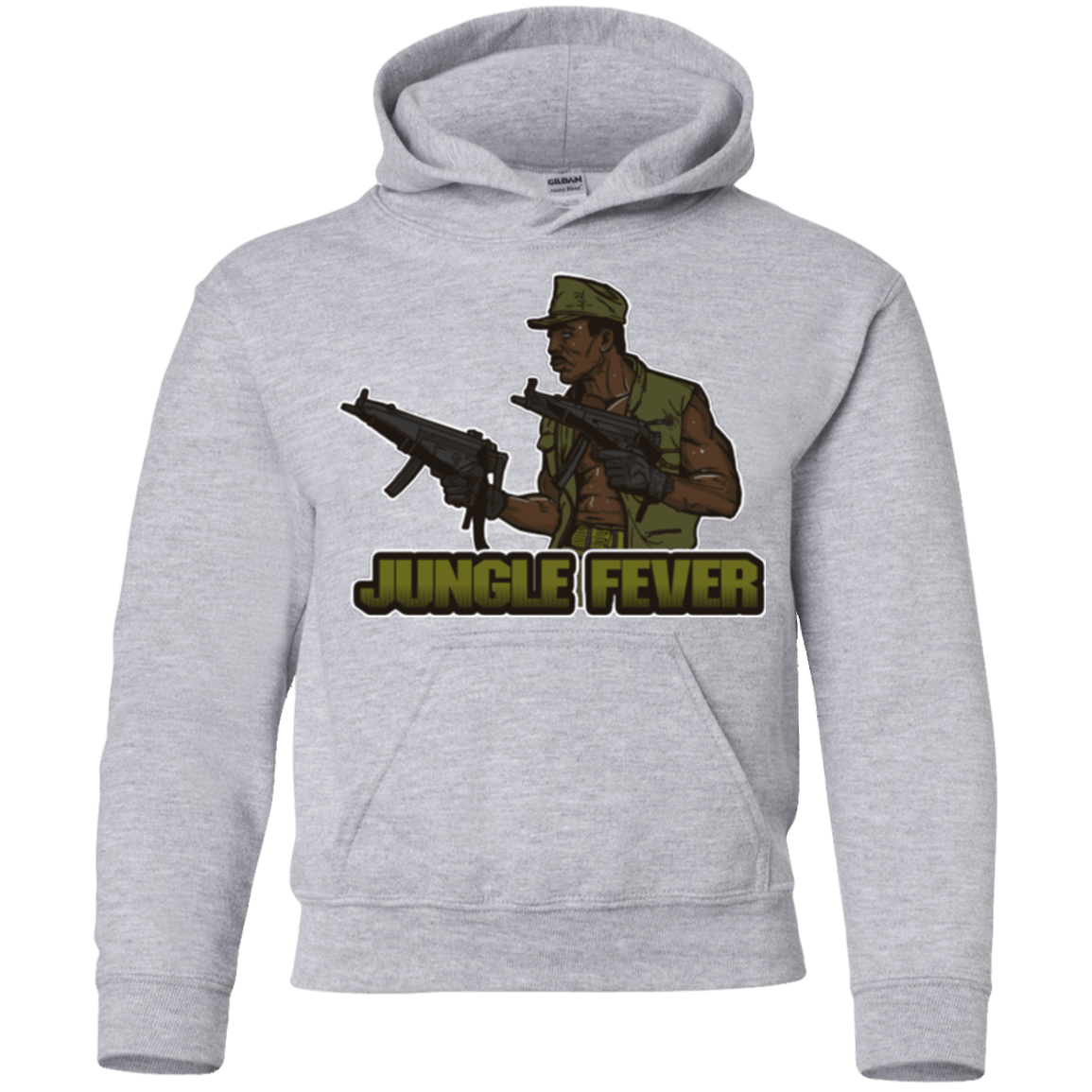 Sweatshirts Sport Grey / YS Jungle Fever Youth Hoodie
